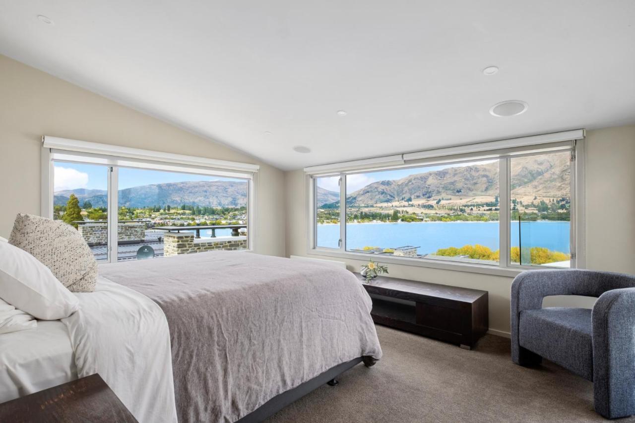 Luxury Lakeview Vista Apartment Ванака Экстерьер фото